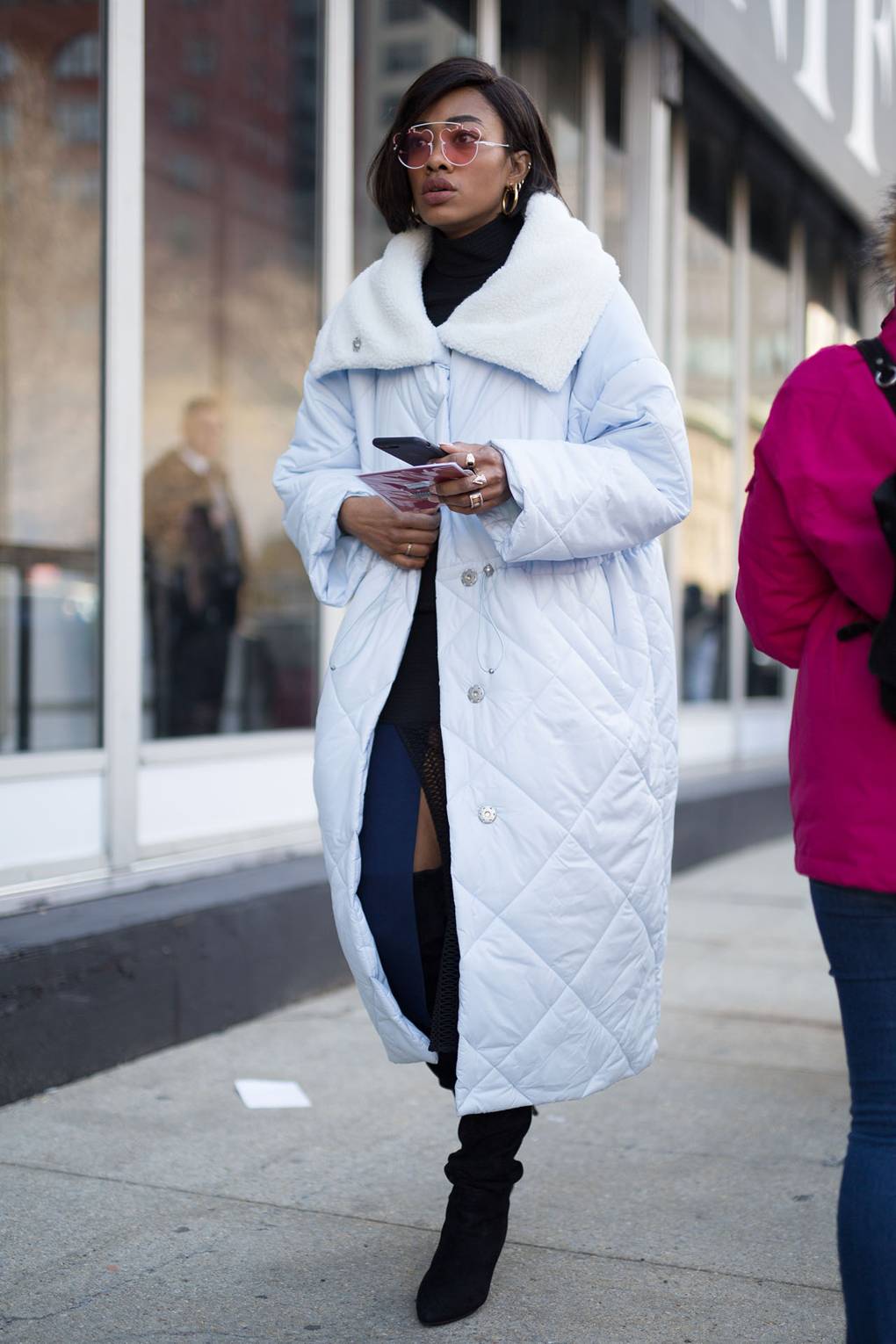 New York Fashion Week AW18: Street Style | Glamour UK