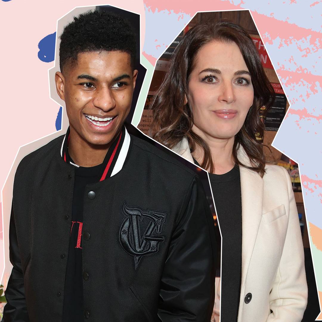 Image: End child food poverty: Celebrities help raise Â£60,000 for school meals after Marcus Rashford's campaign is ignored by MPs