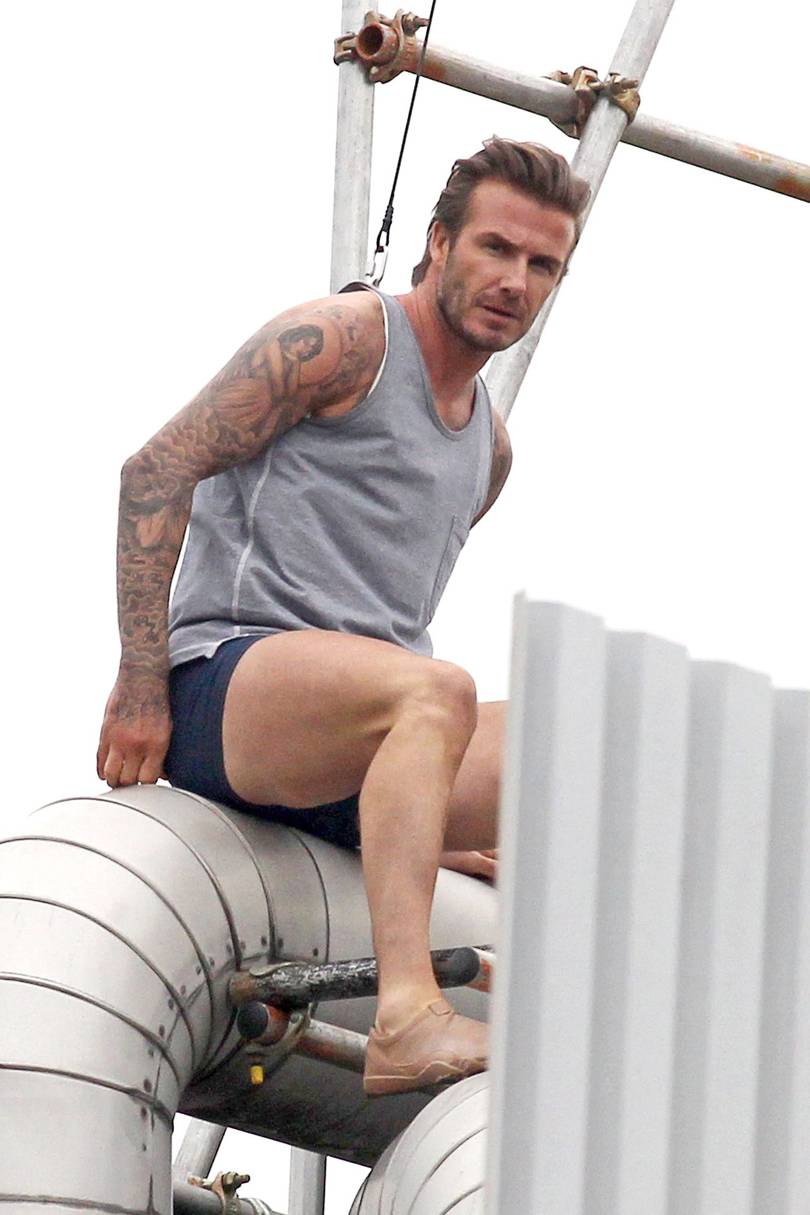 David Beckham New Handm Underwear Ad Celeb News Glamour Uk