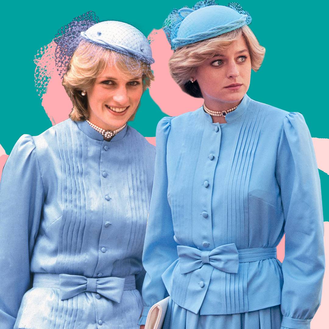 Image: 17 of Princess Diana's most iconic outfits that have been perfectly recreated for Emma Corrin in The Crown