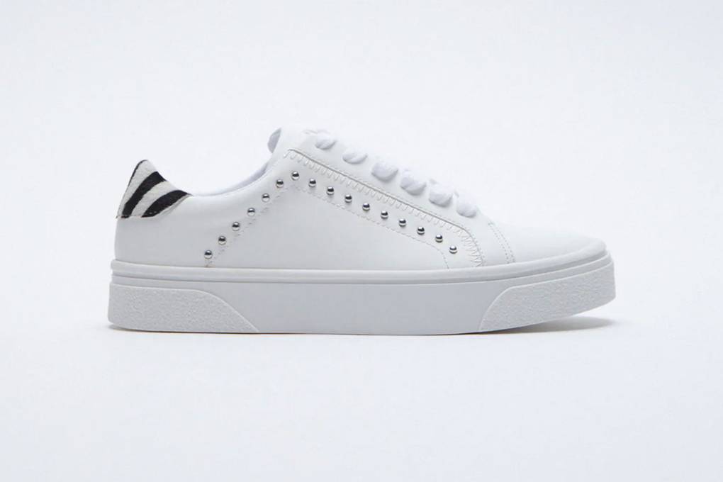 womens white designer trainers