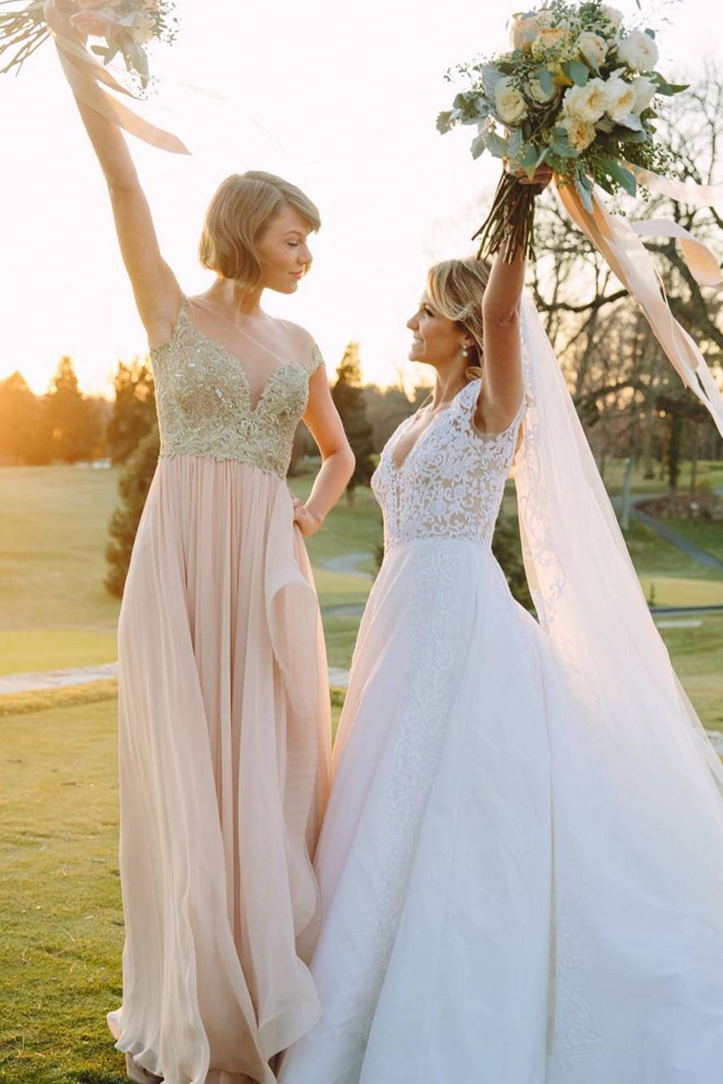 Celebrity Bridesmaids Dresses Maid Of Honour Pictures Glamour Uk