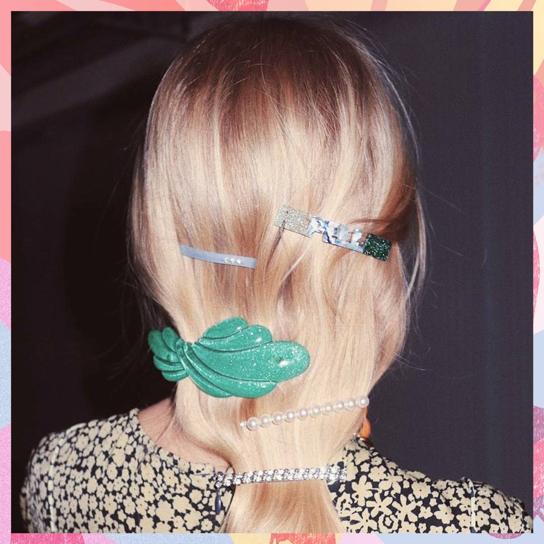 Image: These are the hair clips the fashion world can't get enough of right now