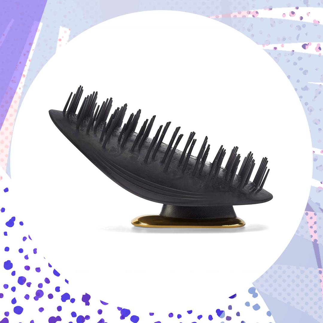 Image: This quirky bendy brush is Amazon's best-seller because it makes hair so damn shiny