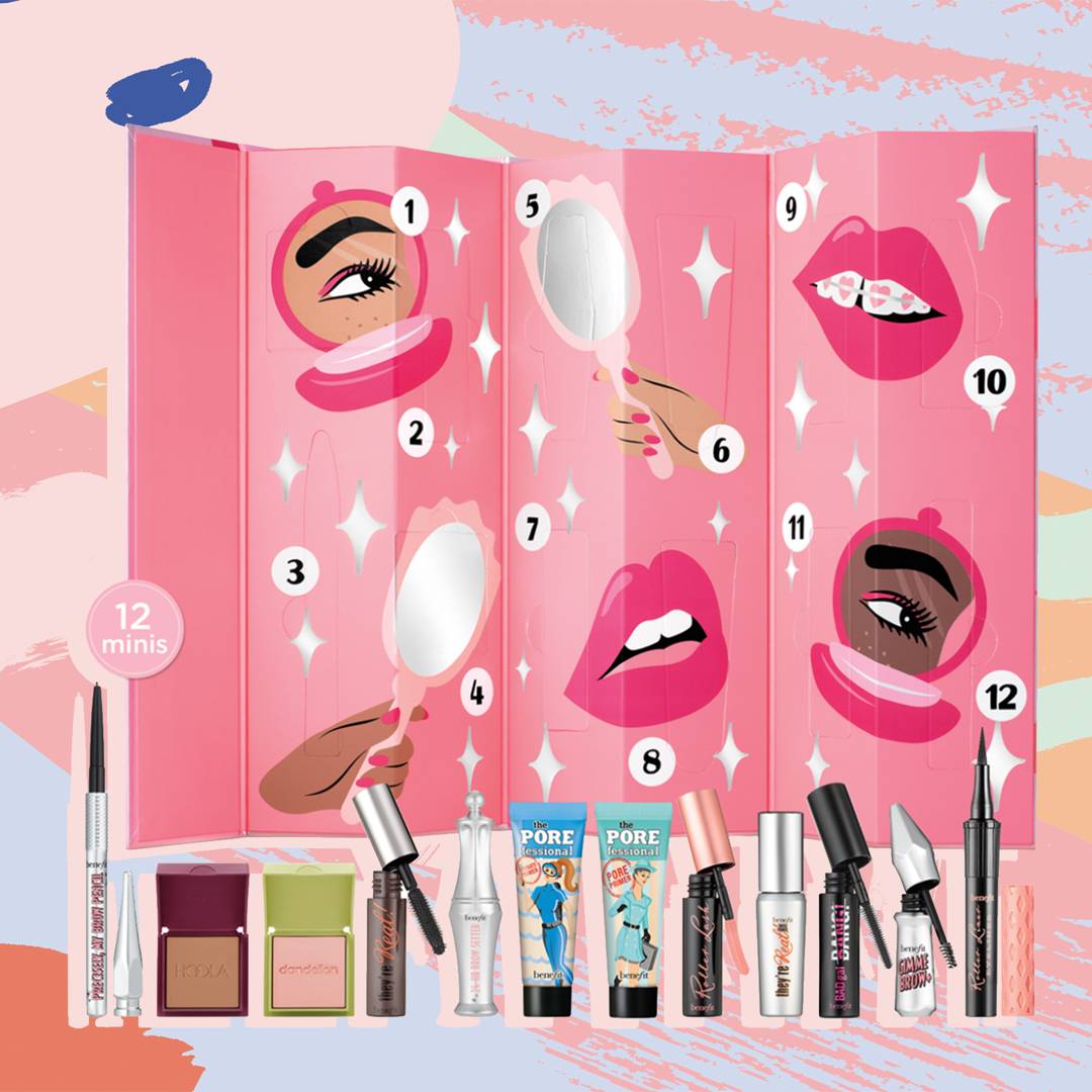 Image: The Benefit Cosmetics 2020 beauty advent calendar is now available to shop & it's worth over Â£125 (but you'd better act quickly if you want one)