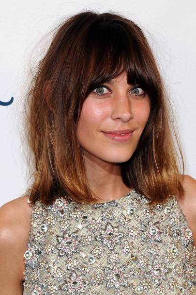 Alexa Chung Best Hairstyles Hair Make Up Looks Glamour Uk