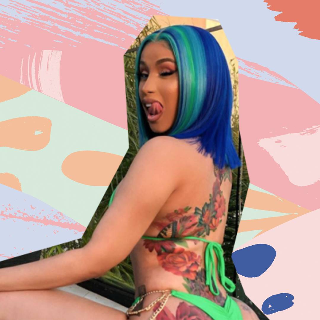 Image: Cardi B's new tattoo is all kinds of epic