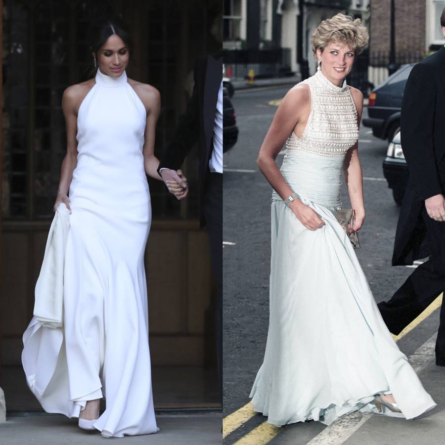 13 Times Meghan Markle Copied Princess Diana's Style | Glamour UK