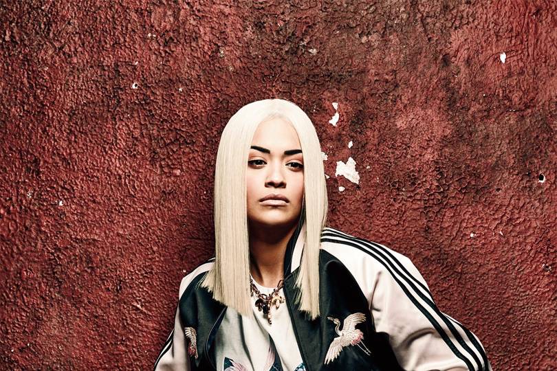 rita ora adidas bomber jacket