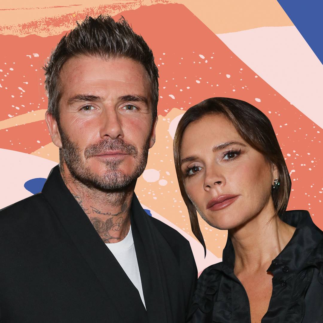 Image: David and Victoria Beckham are so loved-up in isolation and their baking videos are comedy gold