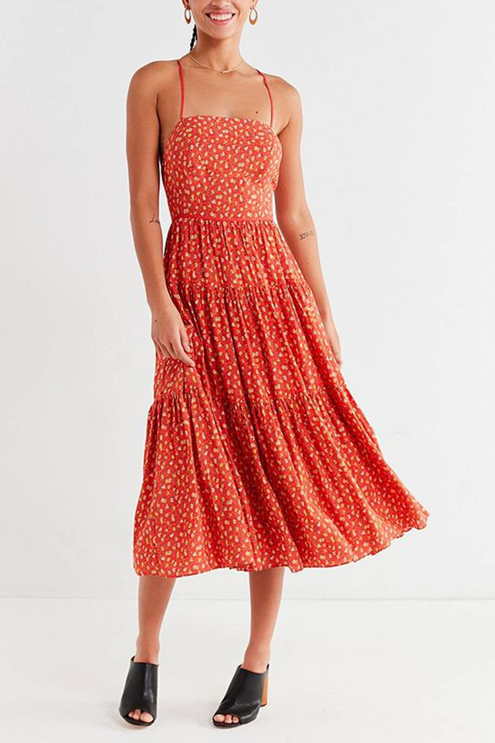 zara floral midi