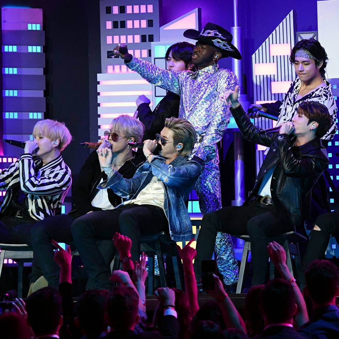 Image: Seoul Town Road: BTS just performed in the craziest Grammys performance with Lil Nas X. Are we hallucinating?