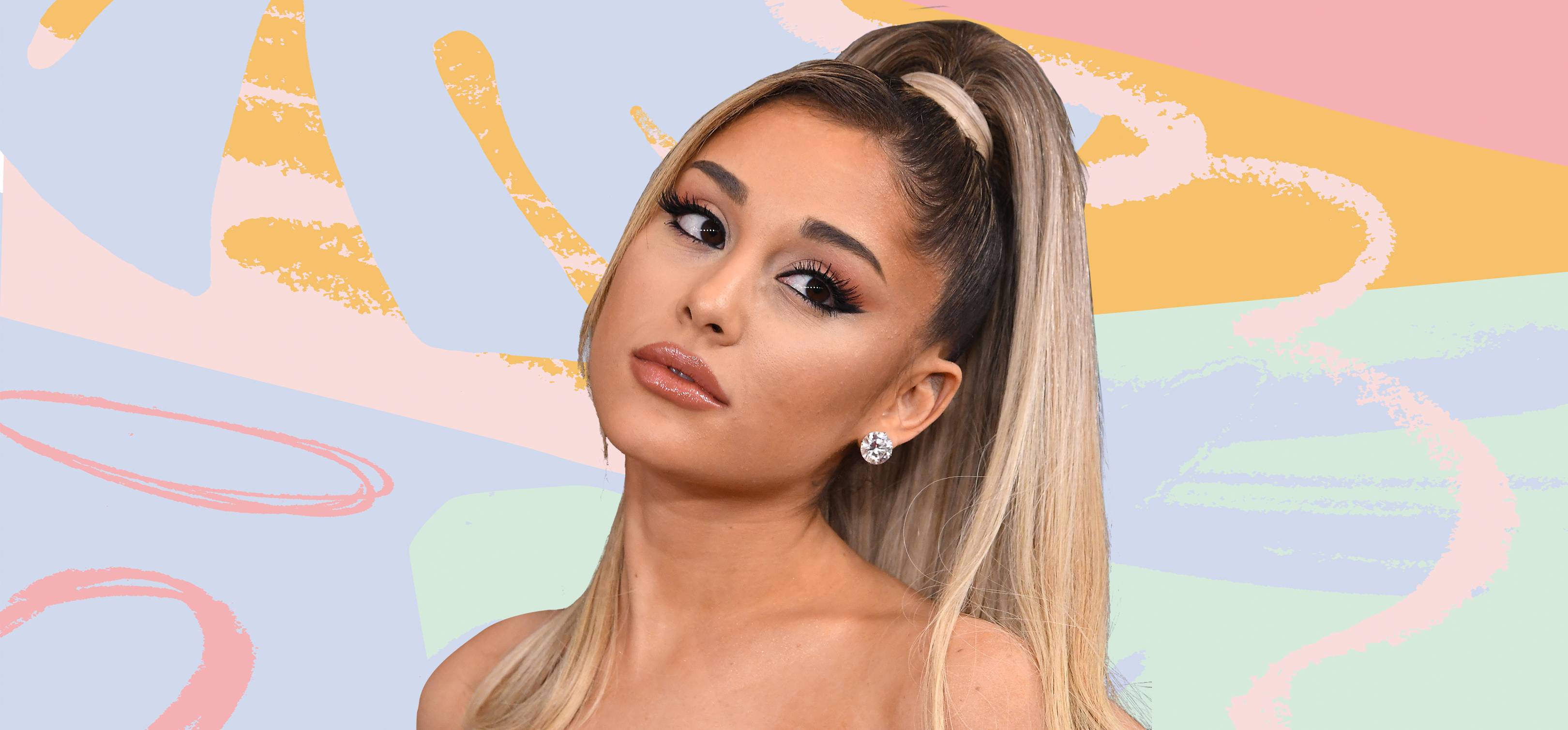 Ariana Grande Reveals Her Natural Curly Hair Without Ponytail Glamour Uk