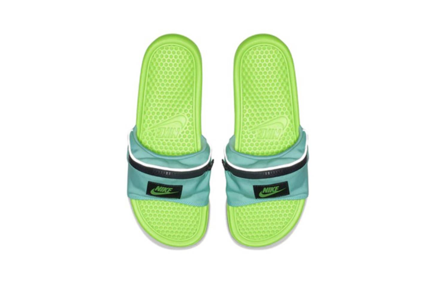 nike bumbag slides