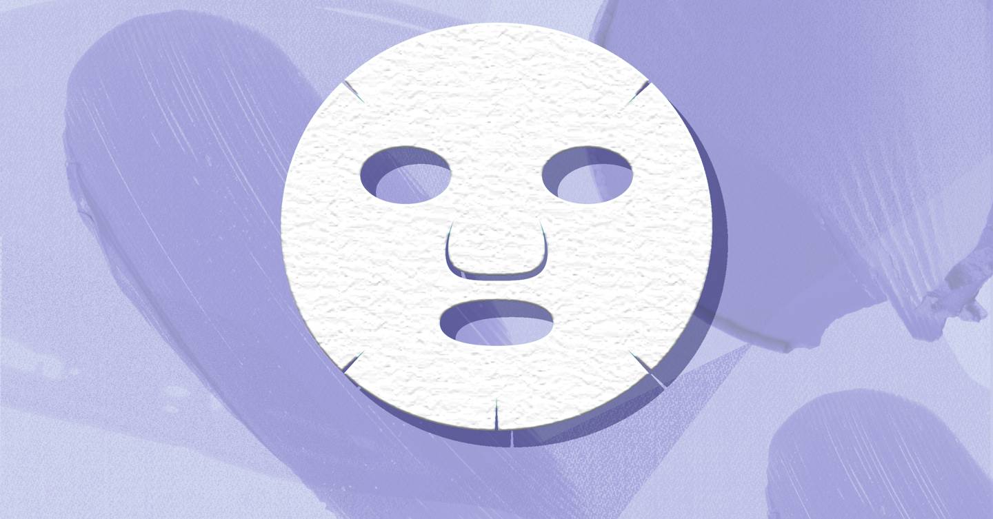 Wearing A Sheet Mask Too Long Can Damage Your Skin Glamour UK