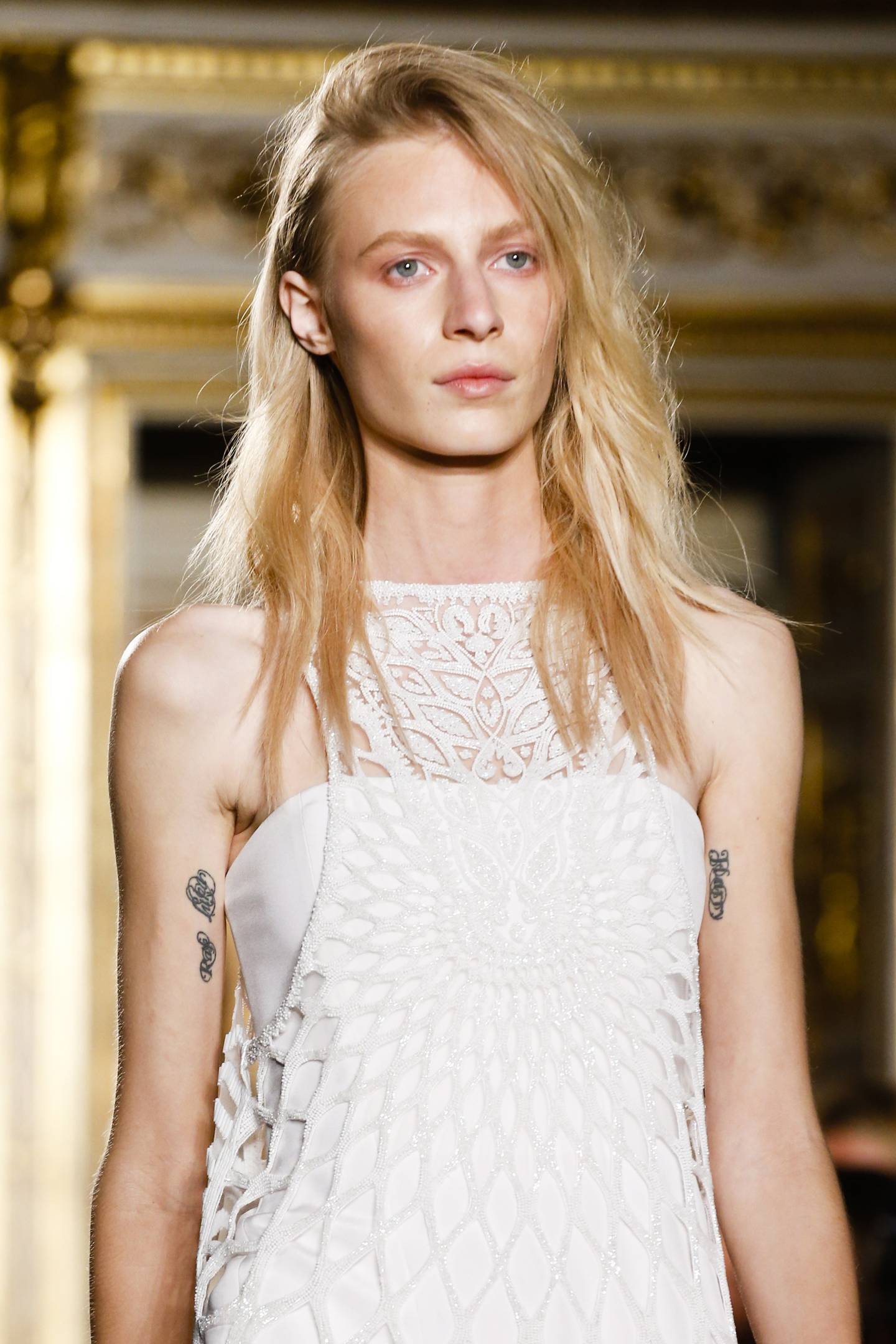 Models with tattoos Kendall Jenner Gets Small White Tattoo Models with Tattoos on the Runway