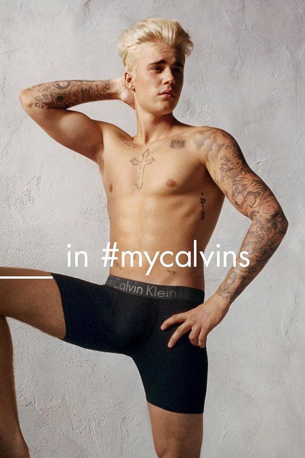 Justin Bieber Calvin Klein Ad Campain Photos Video Spring 2016 Glamour Uk