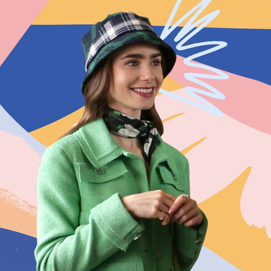 Image: Emily in Paris has sent searches for hats soaring and here's the one style we're all copying