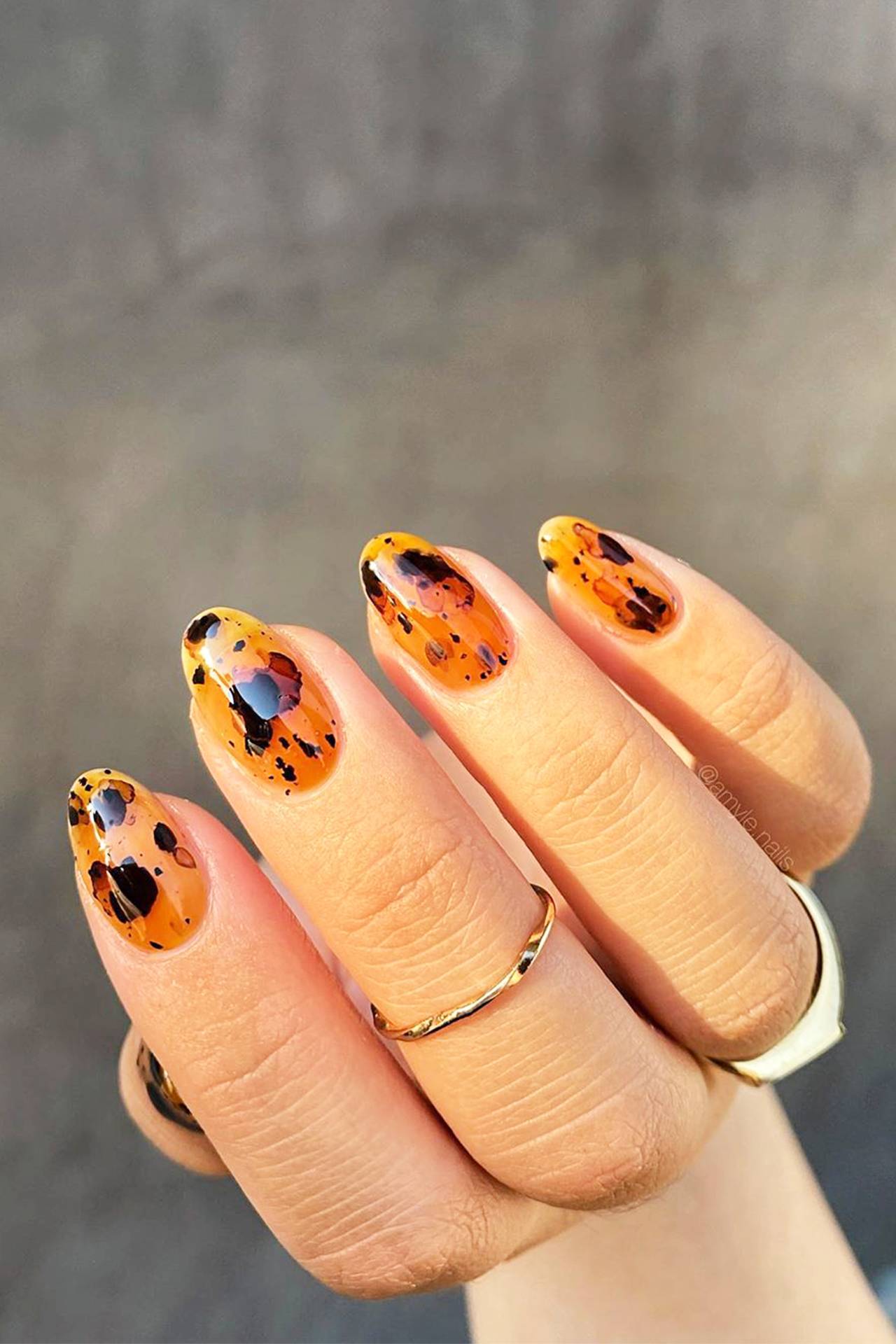 Tortoiseshell Nail Trend For Autumn Glamour Uk