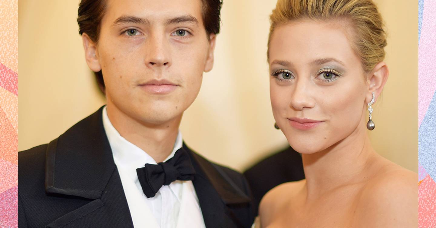 Met Gala 2018 Riverdale Couple Lili Reinhart and Cole Sprouse Red