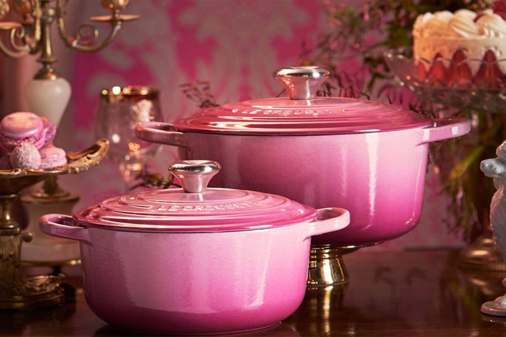 Le Creuset Launches Millennial Pink Dish & We Are OVERWHELMED Glamour UK