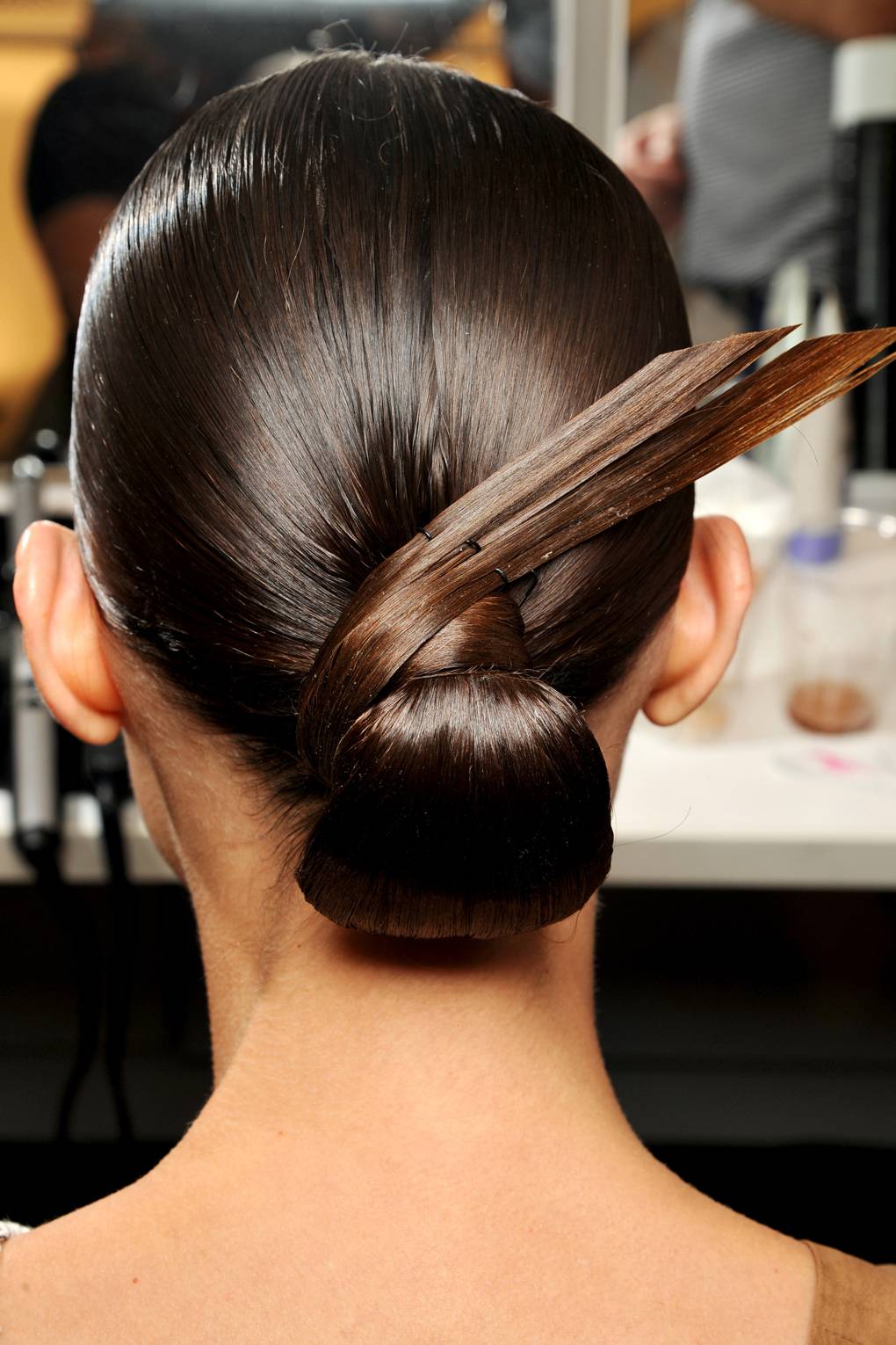 Hair Buns & Top Knot Styles Catwalk Hairstyles Glamour UK