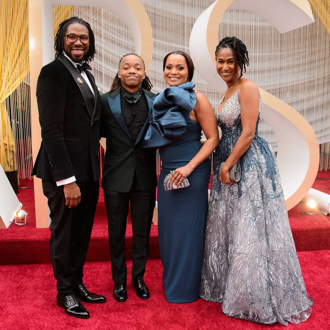 Image: I never saw images of powerful black men and women who looked like me, with hair like me, winning until 'Hair Love' scooped an Oscar