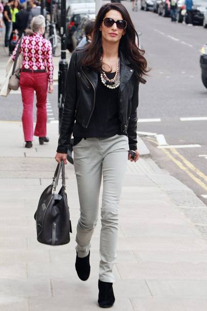 amal clooney casual style