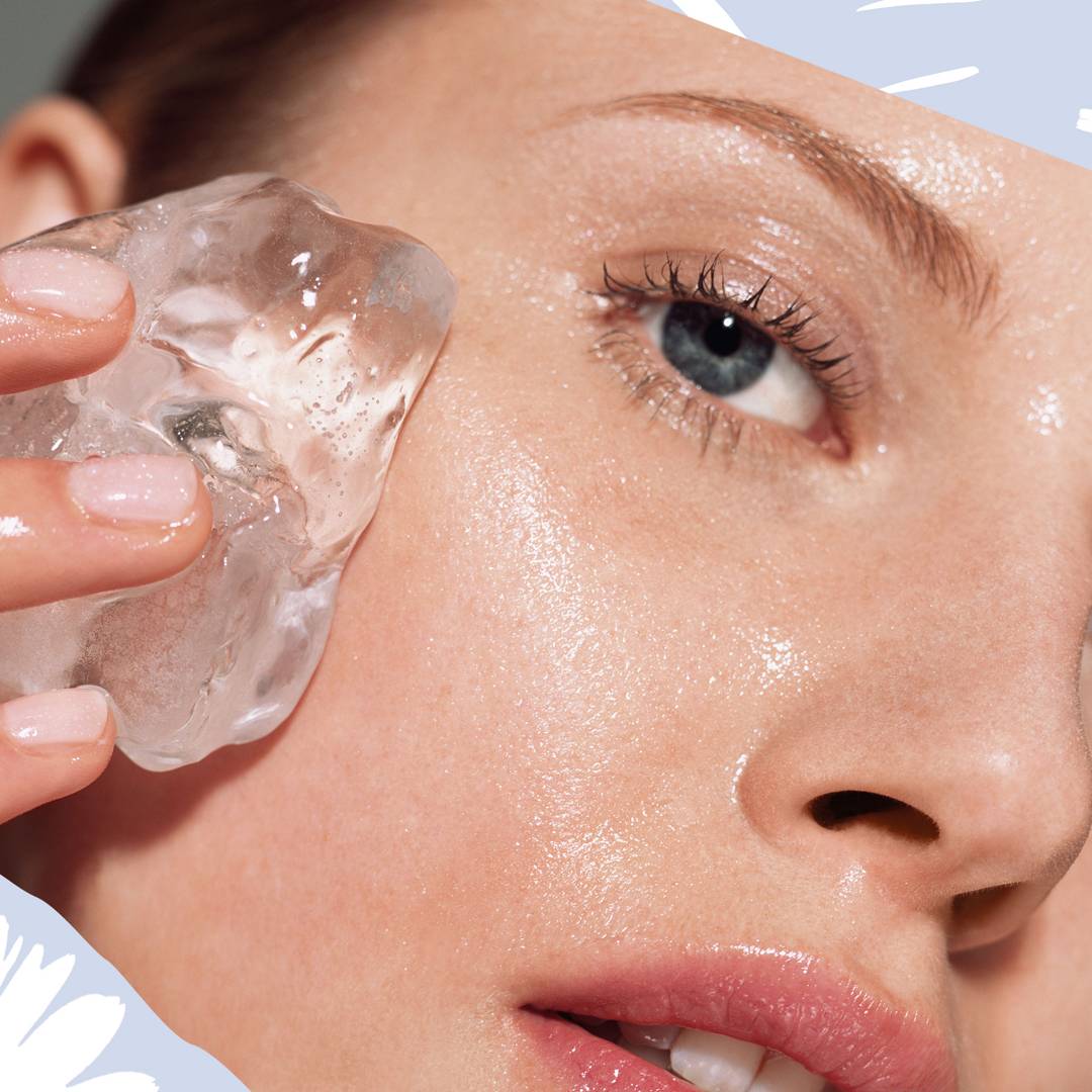 Image: Ice-rolling is the at-home skincare treatment that promises instant lifting and tightening results