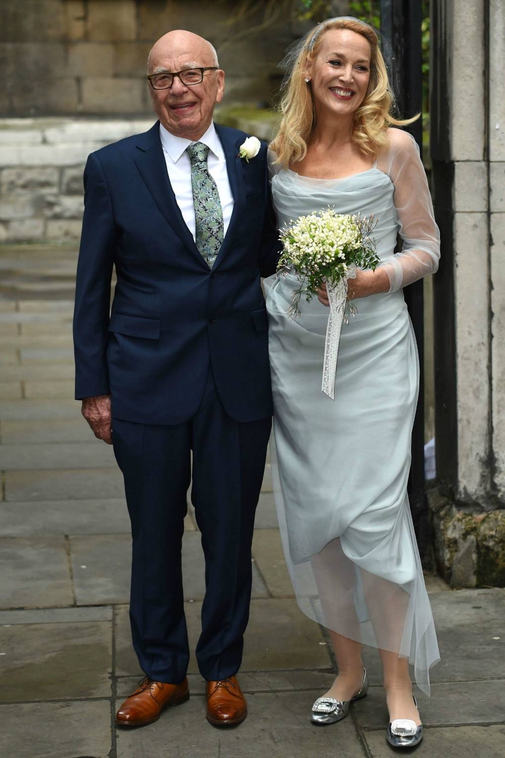 Rupert Murdoch & Jerry Hall marriage wedding - details & pictures ...