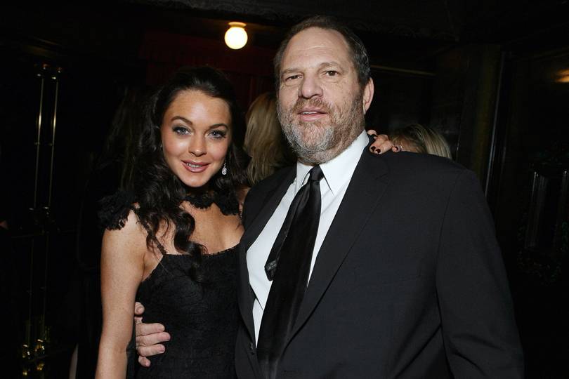 Lindsay Lohan defends Harvey Weinstein & is now basically Regina George ...
