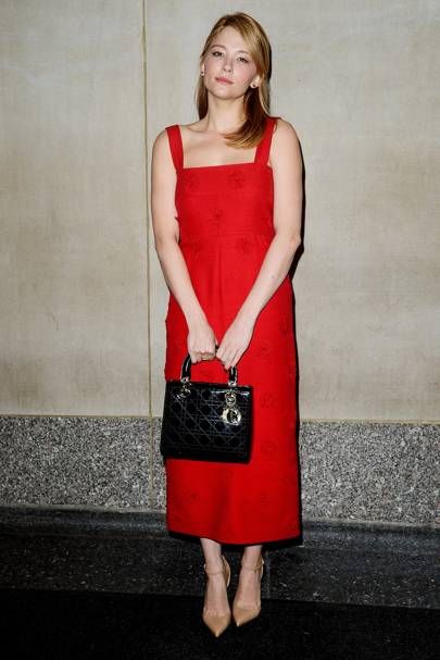 Star Red Dress