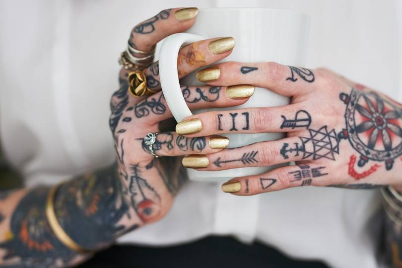 Metal Particles From Coloured Tattoos Leaking Into Lymph Nodes Glamour UK