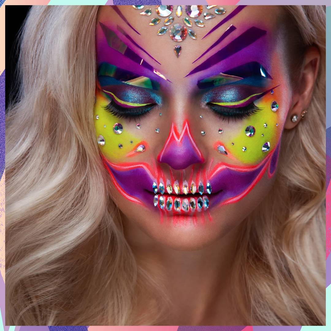 Image: Glam meets gore: Pretty Halloween makeup inspiration