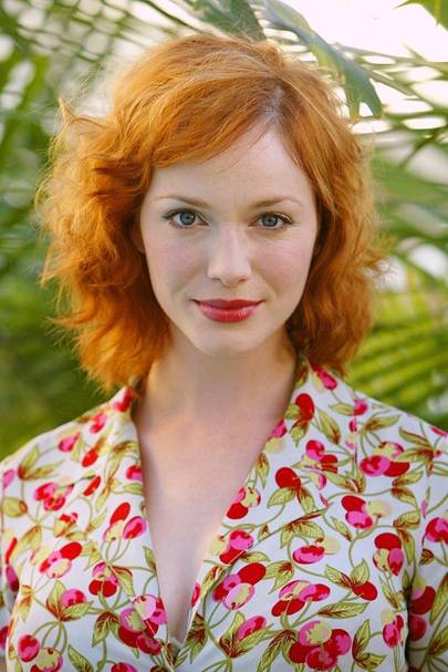 Christina Hendricks Look Book - Celebrity Hair Hairstyles Make-Up ...