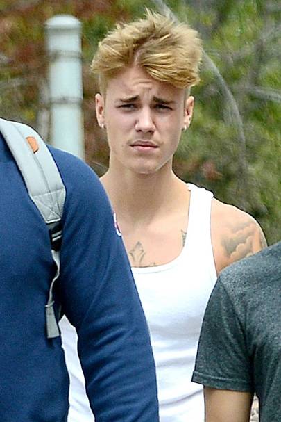 Justin Bieber Shaves Off Moustache | Glamour UK