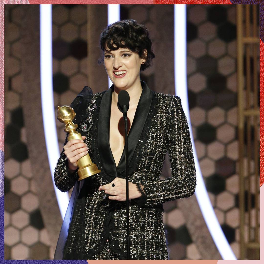 Image: From Phoebe Waller-Bridge to Brad Pitt the Golden Globe speeches served us BIG 2020 energy