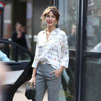Celebrities wearing gingham fashion trend summer 2016 | Glamour UK