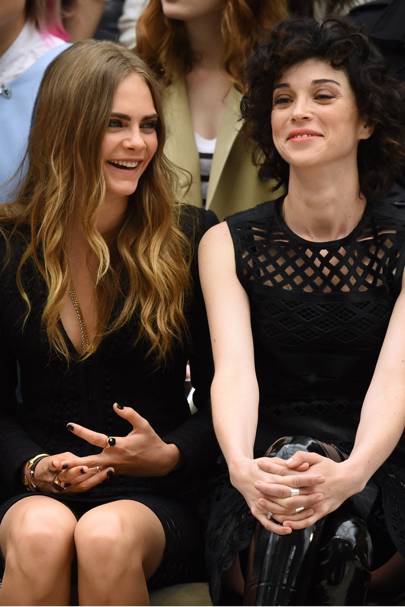 Delevingne and Vincent enjoying together