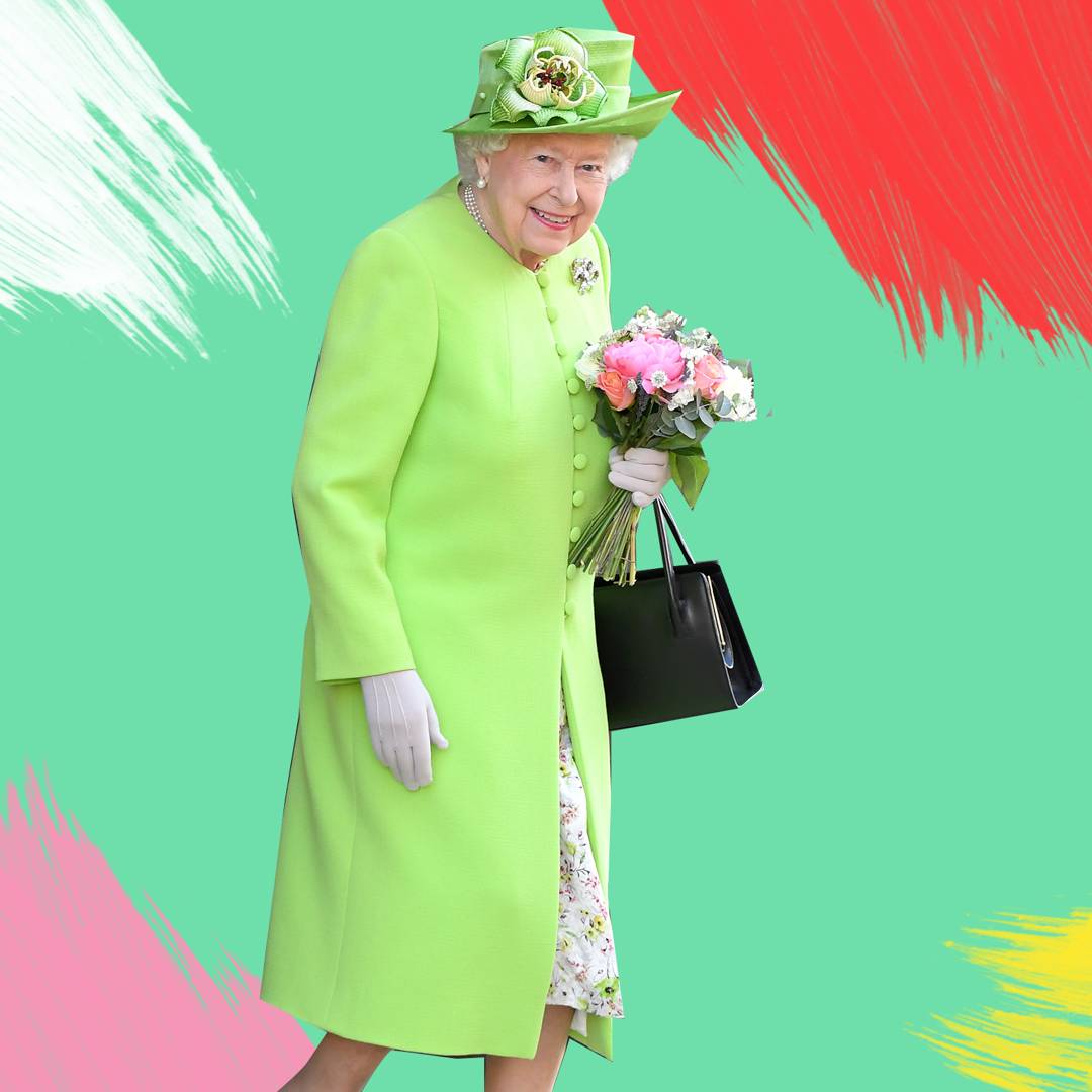 Image: Our rainbow queen! Why Queen Elizabeth II is the undisputed British style icon