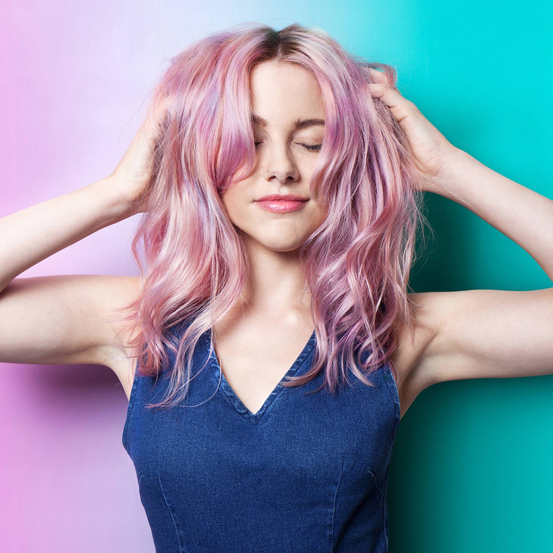 Sun Bun Hair Tie Dye Technique Trend Pictures How To Glamour Uk