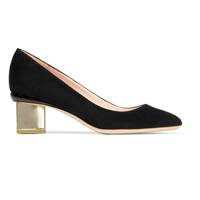 ballet flats with block heel