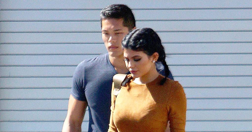 Kylie Jenner's Bodyguard Pictures Sexiest Celebrity Bodyguard yet