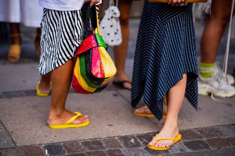 How Flip Flops Just Became The Fashion Set's Favourite Shoe Glamour UK