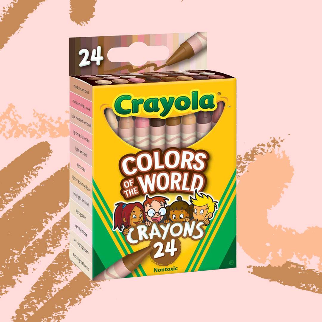 Image: Crayola teamed up with a former MAC chemist to expand its range of skin tone crayons