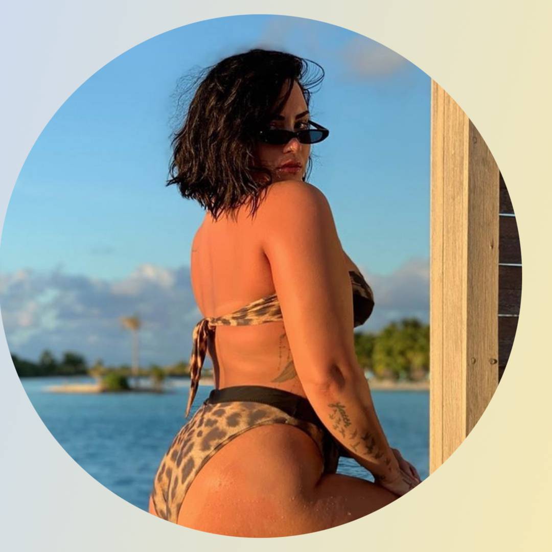 Image: Demi Lovato 'faces her fears' with an unedited bikini shot and fans rush to applaud her