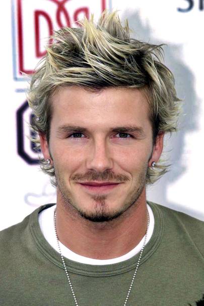 David Beckham Hair 2002