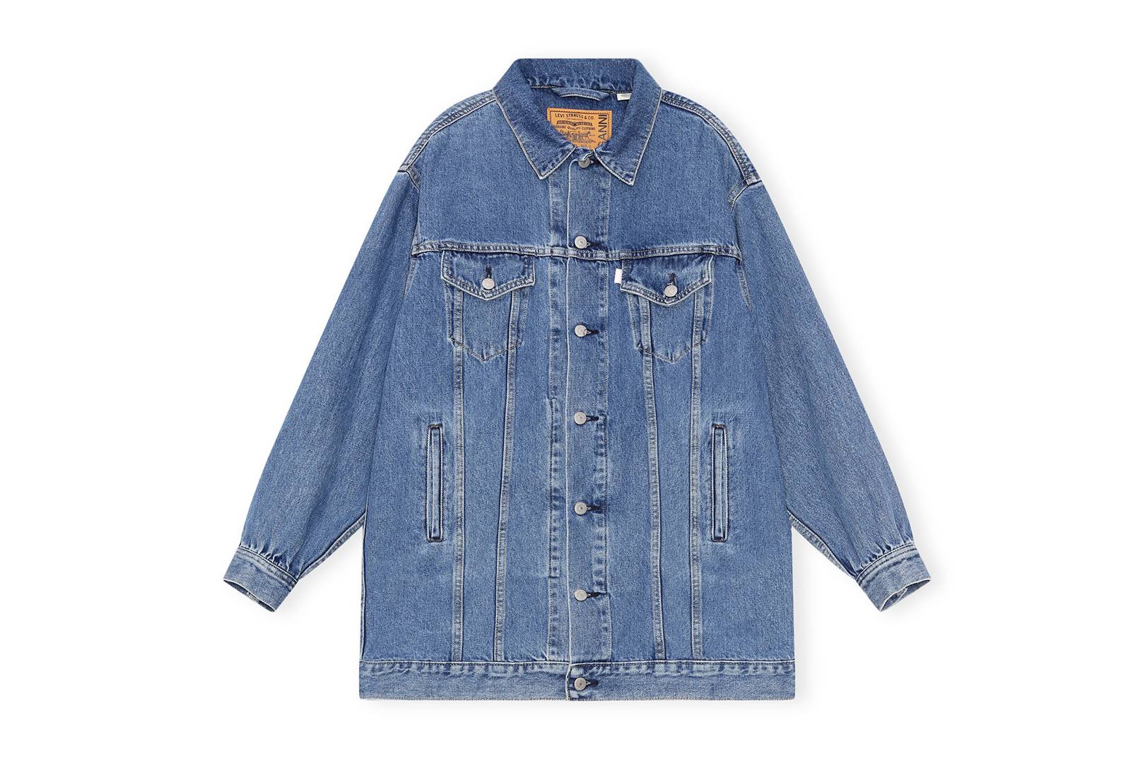 Ganni X Levi's Medium Indigo Denim Shirt, £375, Ganni
