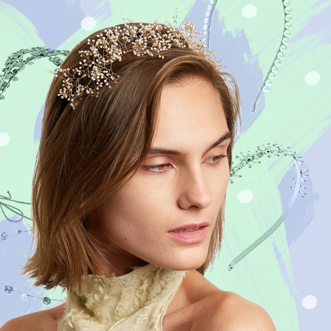 Image: Pretty wedding hair accessories for some bridal embellishment