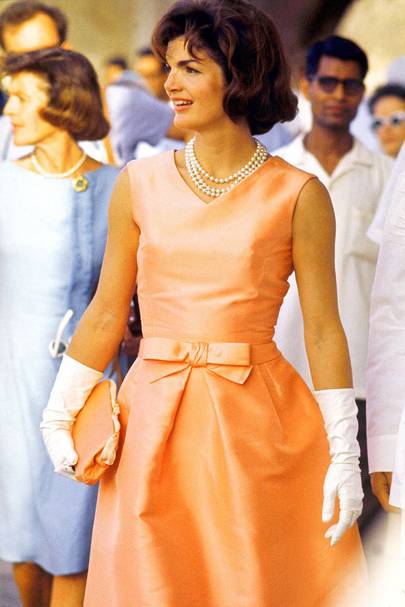 Celebrity Fashion And Style Icon Jackie Kennedy Onis Glamour Uk If The Fashion S Were To Curate An Exhibition On World Most Iconic Women And Their Wardrobes Jackie Kennedy Onis Would Undoubtedly Feature In